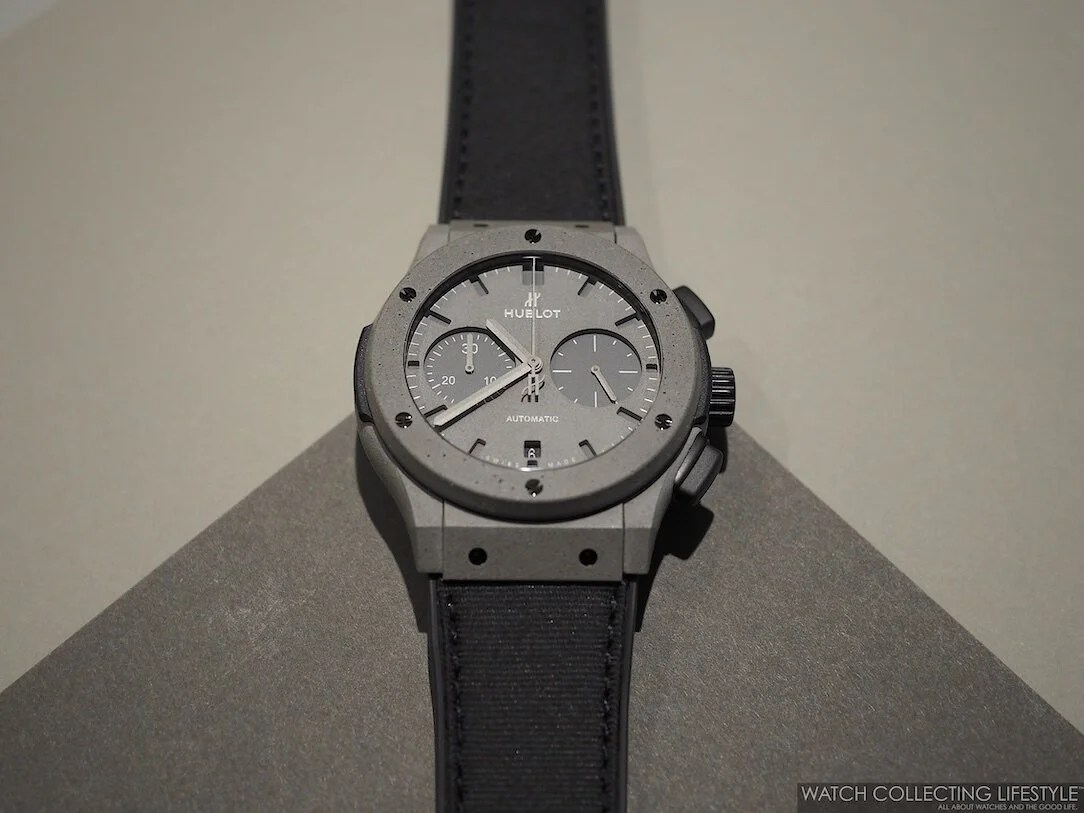 Insider Hublot Classic Fusion Concrete Jungle New York. Hands on